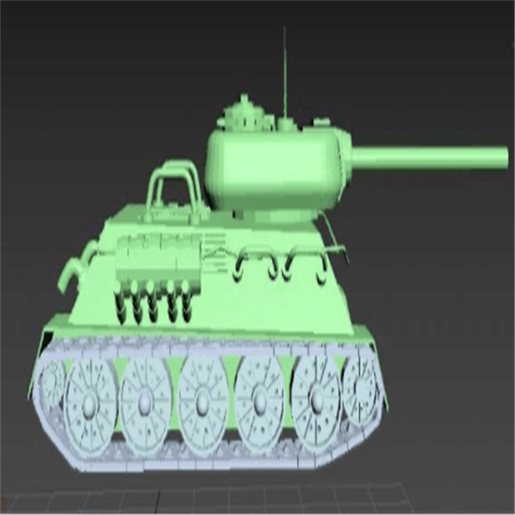 南开充气军用坦克模型